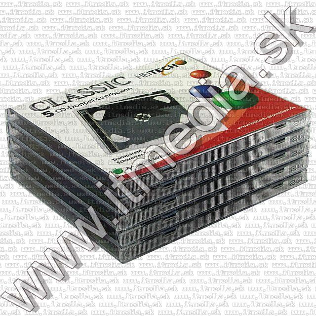 Image of CD Case, DOUBLE *5-pack* (IT3263)
